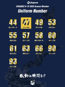 【2026-2027シーズン　チーム体制】