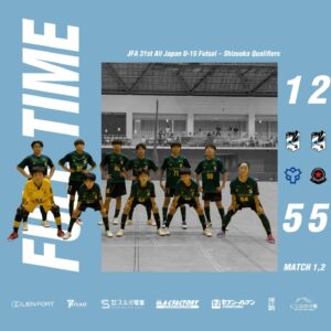 ????U15フットサル選手権県大会予選ラウンド 結果報告????