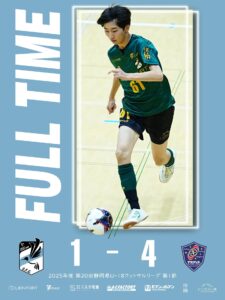 ????U18 静岡県フットサルリーグ第1,2節 結果報告????
